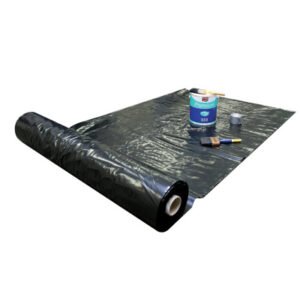 POLLY-B4 Black Builders Poly 4M X 50M 200UM